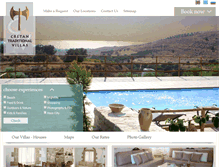 Tablet Screenshot of cretanvillas.gr